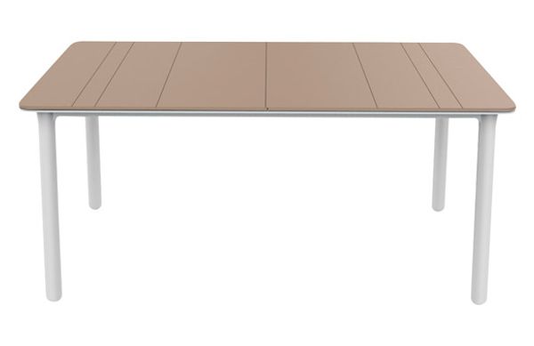 MESA RECTANGULAR NOA ARENA/BLANCO 160 X 90 CM