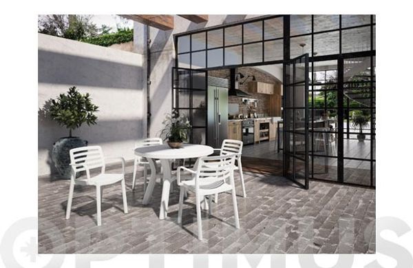 MESA REDONDA DALIA BLANCO Ø 100 CM