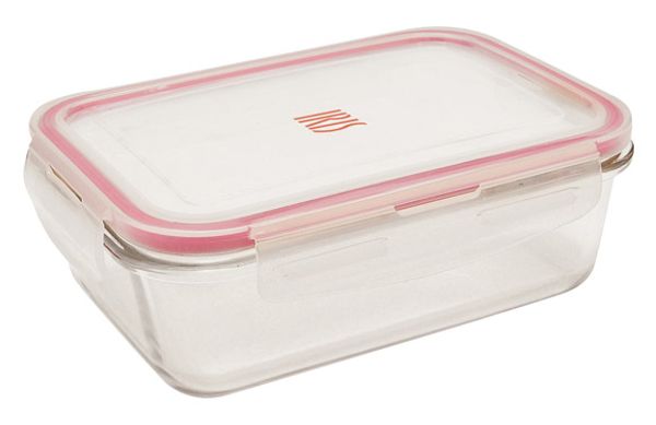 CONTENEDOR VIDRIO RECTANGULAR 570 ML