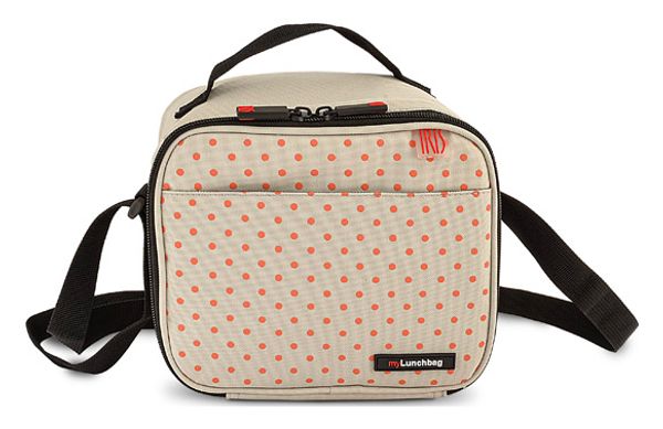 BOLSA PORTA ALIMENTOS CITY PRINTING PUNTOS 2 CONTENEDORES 0,6L