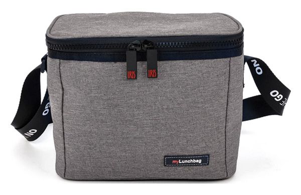 BOLSA ALIMENTOS TERMICA 4 L GRIS JASPEADO