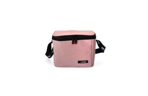 BOLSA ALIMENTOS TERMICA 4 L ROSA JASPEADO