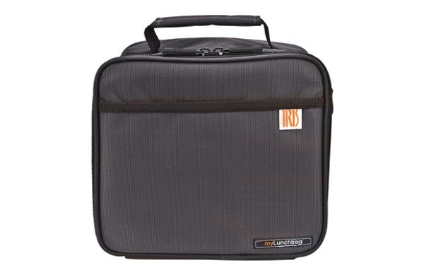 BOLSA PORTA ALIMENTOS CLASSIC GRIS +2 CONTENEDORES