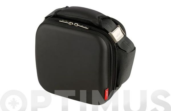 BOLSO PORTA ALIMENTOS SATIN NEGRO