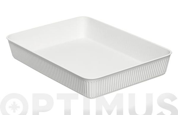 CESTA ORDENACION BAOBAB BLANCA 25 X 33,5 X 5,5 CM