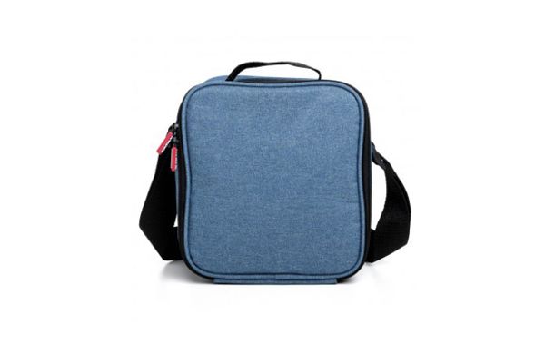 BOLSA PORTA ALIMENTOS 2 HERMETICOS CASUAL GLASS AZUL