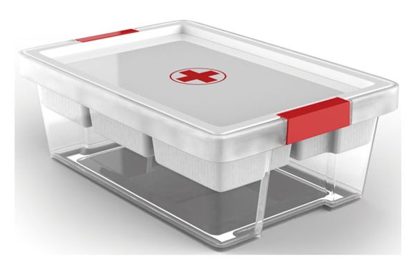 CAJA MULTIUSOS NEW BOTIQUIN CRUZ ROJA 7 L