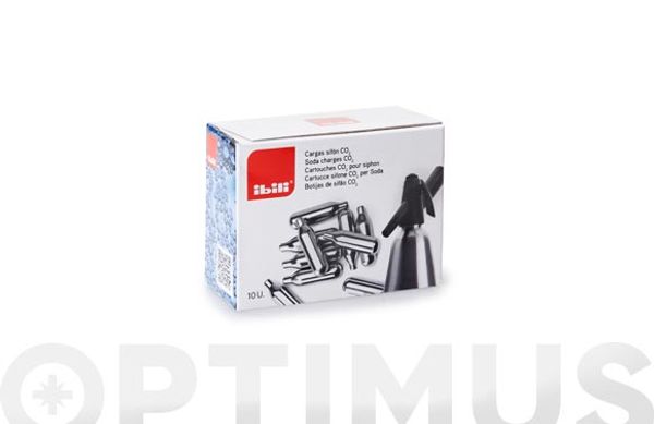 CARGAS DE SIFON DE NATA (10 UDS) 