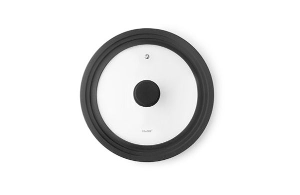 TAPA CRISTAL MULTIMEDIDAS BORDE SILICONA Ø 24-26-28 CM