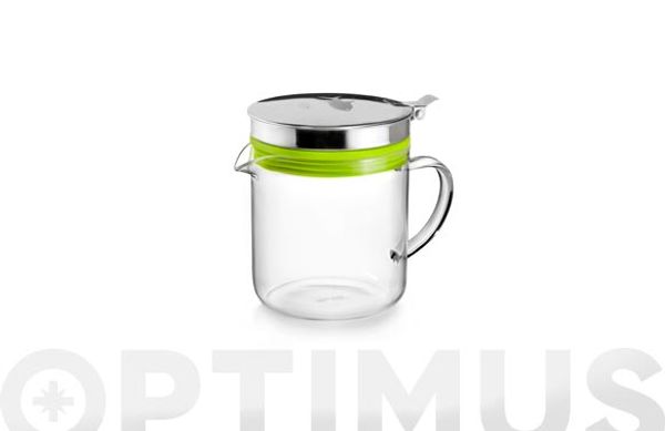 GRASERA VIDRIO/INOX 0,5 L PESCADO