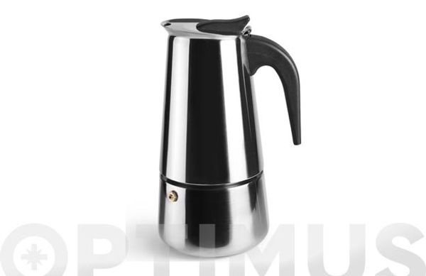 CAFETERA EXPRESS ACERO INOX MOKA 4 TAZAS