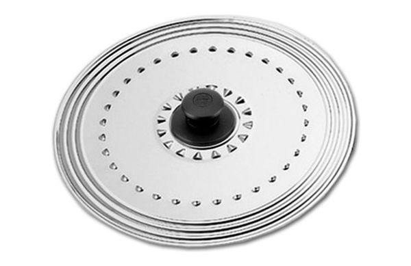 TAPA INOX SALPICADURAS Ø 42CM
