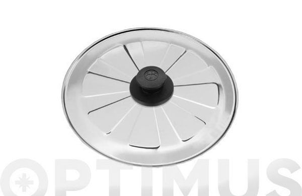 TAPA GIRATORTILLAS INOX 26 CM