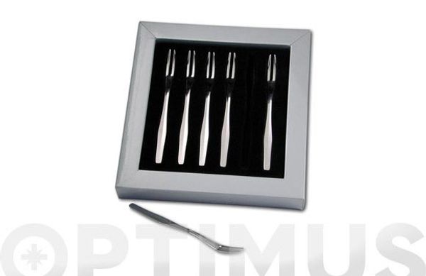 TENEDOR APERITIVO JUEGO DE 6 UNIDADES 