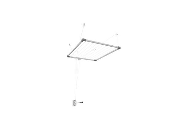 TENDEDERO TECHO EXTENSIBLE ALUMINIO 100-160CM CON MANIVELA TZ