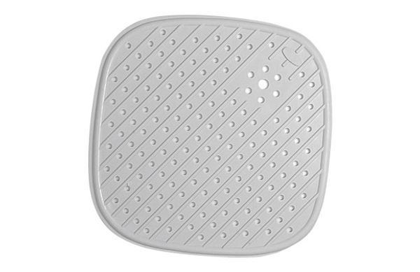 SALVAPLATOS CAUCHO GRIS 32 X 32 CM 