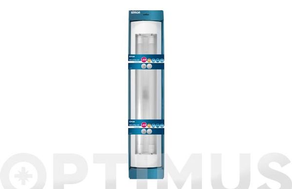 REGLETA LED 73.5CM IP20 LUZ FRIA 2X9W