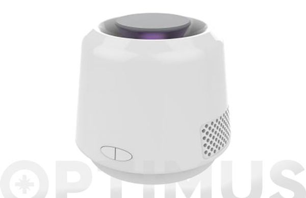 ATRAPA MOSQUITOS LED BLANCO PORTATIL CONEXION CABLE MICRO USB