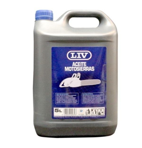 ACEITE LUBRICANTE CADENA MOTOSIERRA 5 L