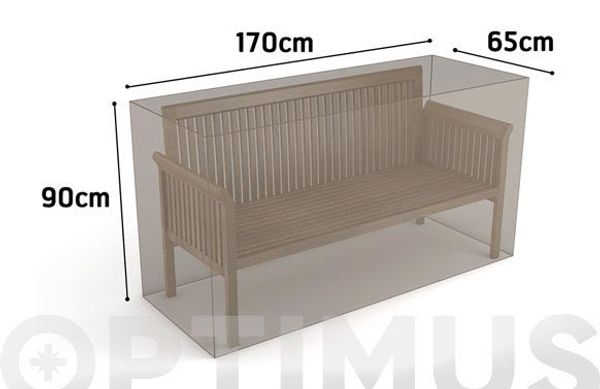 FUNDA BANCO VISON 170 X 65 X H 90