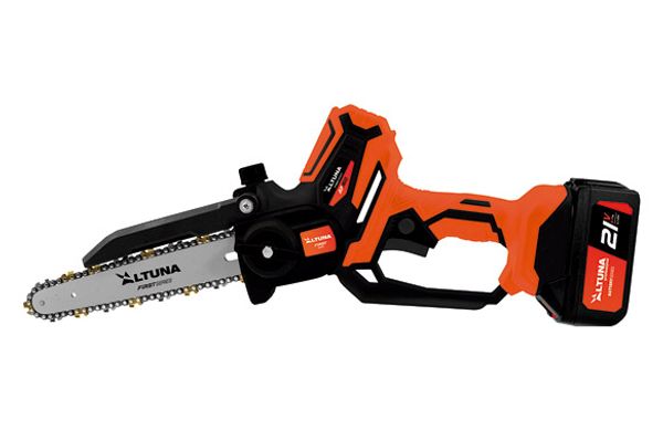 SIERRA PODADORA A BATERIA 21V 4AH 2 CADENAS TITANIO