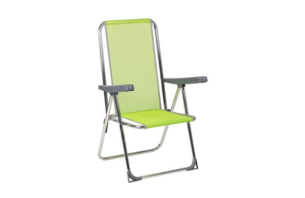 HAMACA MULTIPOSICION ALUMINIO FIBRELINE PISTACHO