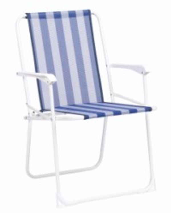 SILLON PLAYA ALTO ALCO ACERO/FIBRELINE RAYAS 617B-0056 