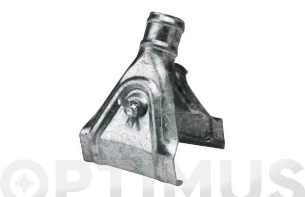 GARRA CEPILLO BARRENDERO GALVANIZADA 1,2MM PARA MANGO Ø28MM