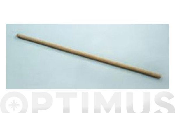 MANGO MADERA CEPILLO BARRENDERO SIN ROSCA Ø28X1200MM