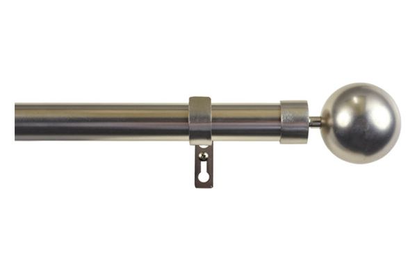 BARRA CORTINA KIT PLATA 160-300CM