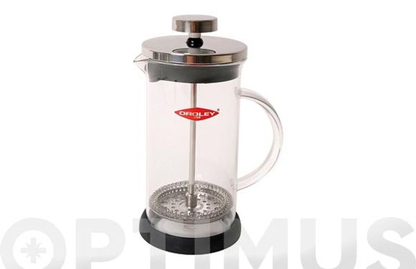 CAFETERA EMBOLO CROMADA SPEZIA - 600 ML