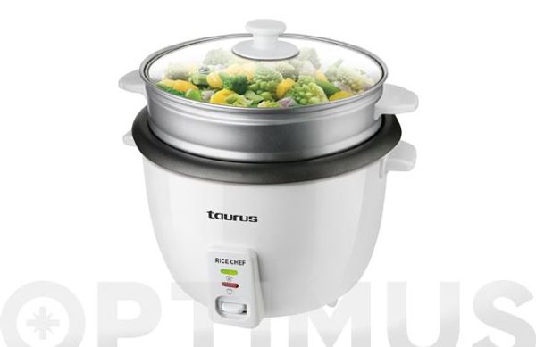 ARROCERA RICE CHEF TAURUS 700 W 1.8 L 10 TAZAS