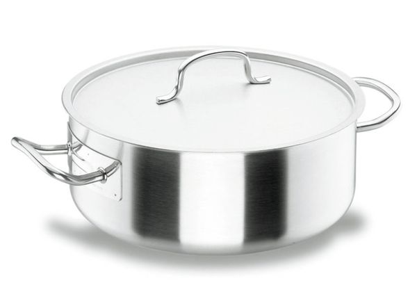 CACEROLA COCINA CON TAPA INUCCION INOX CHEF 36 CM