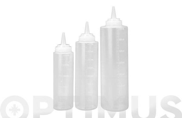 BIBERON COCINA SALSAS CON TAPON 400ML