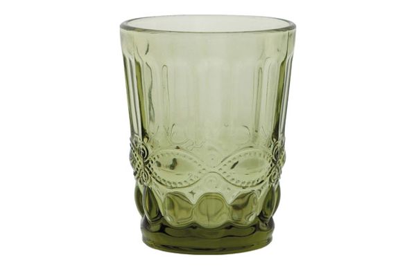 VASO GRABADO RITUAL RUSTICO 26 CL VERDE