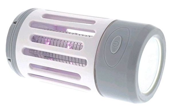 LAMPARA ANTIMOSQUITOS CON LINTERNA 