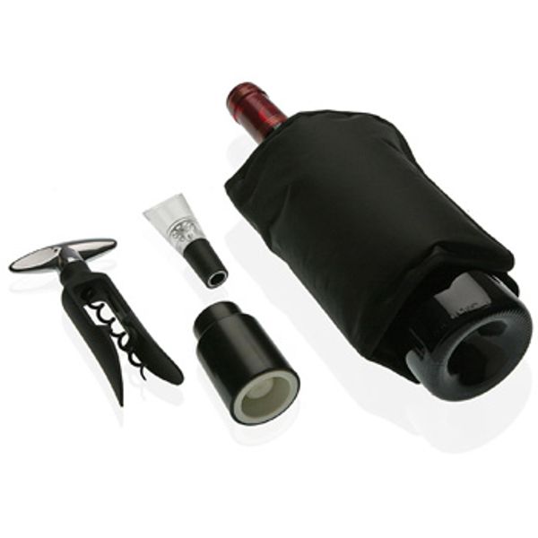 JUEGO VINO 22,4 X 5,9 X 33,1CM ACERO VERSA 4 PZ 