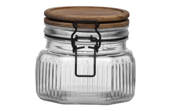 BOTE CRISTAL TAPA ACACIA 0,6L