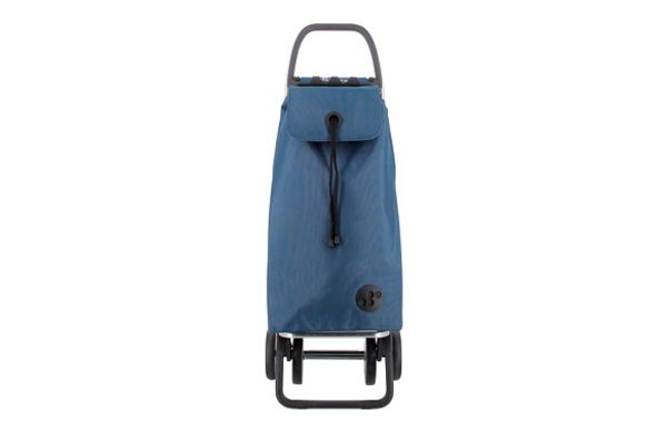 CARRO COMPRA 4 RUEDAS I-MAX PLEGABLE DENIM PETROLEO