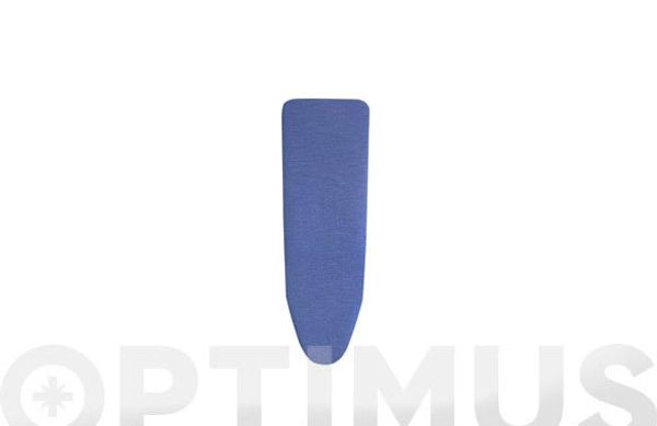 FUNDA MESA PLANCHAR NATURAL AZUL 130 X 48 CM