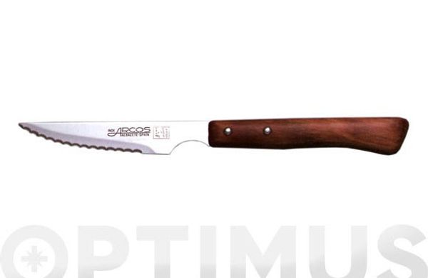 CUCHILLO CHULETERO MANGO MADERA 11 CM