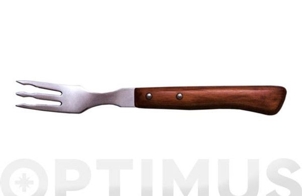 TENEDOR CHULETERO M/MADERA 90 MM