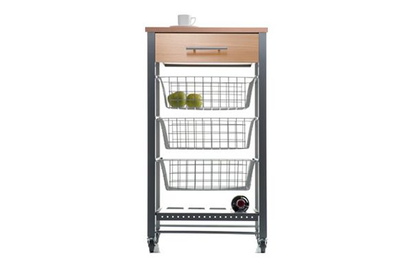 CARRO VERDULERO 3 CESTAS + CAJON DIANA HAYA