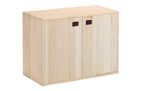MUEBLE MODULO HORIZONTAL DINAMIC 2 PUERTAS 53,5 X 70,8 X 33 CM