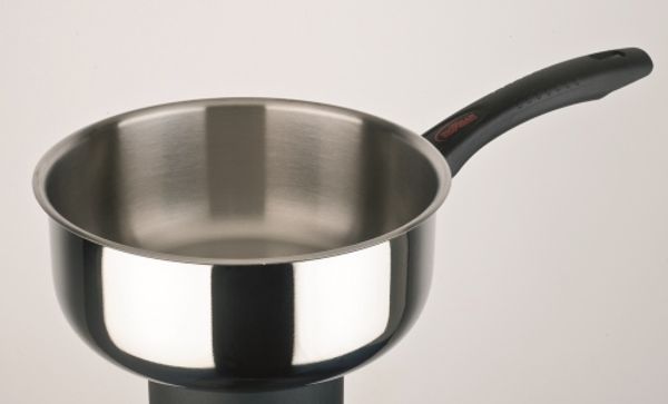 CAZO INDUCCCION MANGO BAQUELITA 16CM INOX