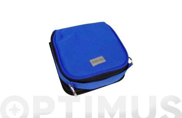 ESTUCHE P/REPRODUCTOR +12 CD C-2CD AZUL