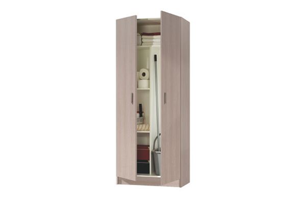 ARMARIO MULTIUSO ESCOBERO ROBLE 180 X 73 X 37 CM