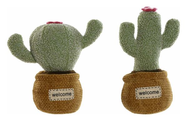 SUJETAPUERTAS CACTUS POLIESTER 16X14X34 1,5 KG SURTIDO