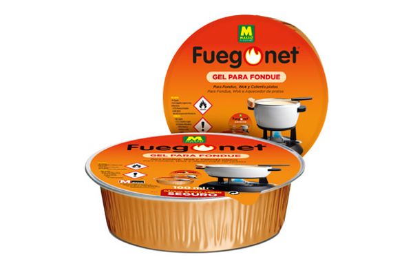 GEL PARA FONDUE FUEGO NET 3 X 100 ML