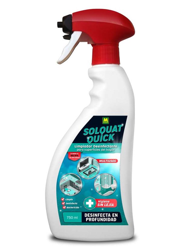 LIMPIADOR DESINFECTANTE BACTERICIDA SOLQUAT QUICK VIRICIDA S